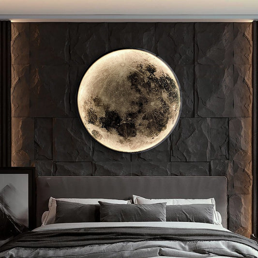 Luminária sofisticada de parede lua Rede Canan