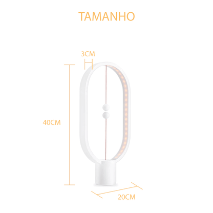 Allocacoc Heng LED Balance Lamp Night Light USB Powered Home Decor Bedroom Office Night Lamp Novel Light Christmas Gift Light - Rede Canan