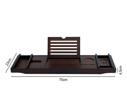 Mesa para banheira com suporte acoplado para iPad/Tablet e celular Rede Canan