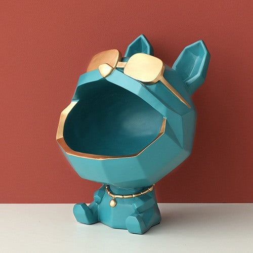 Porta-objetos cachorro buldogue 8 Rede Canan