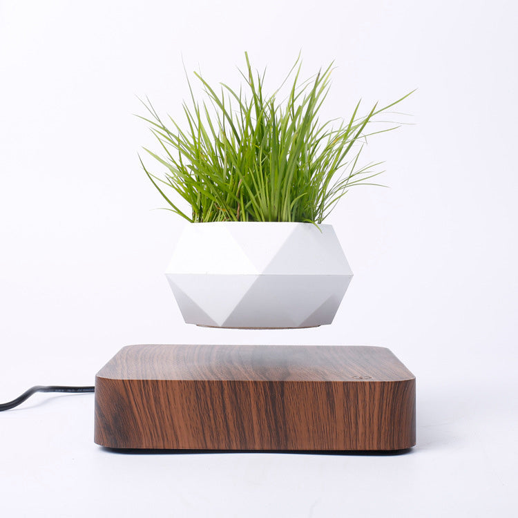 Vaso para planta com levitação magnética e rotação de 360º 2 Rede Canan