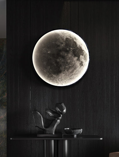 Luminária sofisticada de parede lua Rede Canan