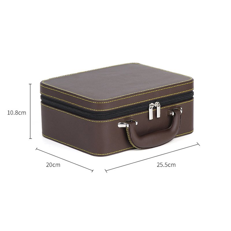 Nécessaire maletinha para joias – porta-joias com 2 compartimentos (modelo 1) Rede Canan