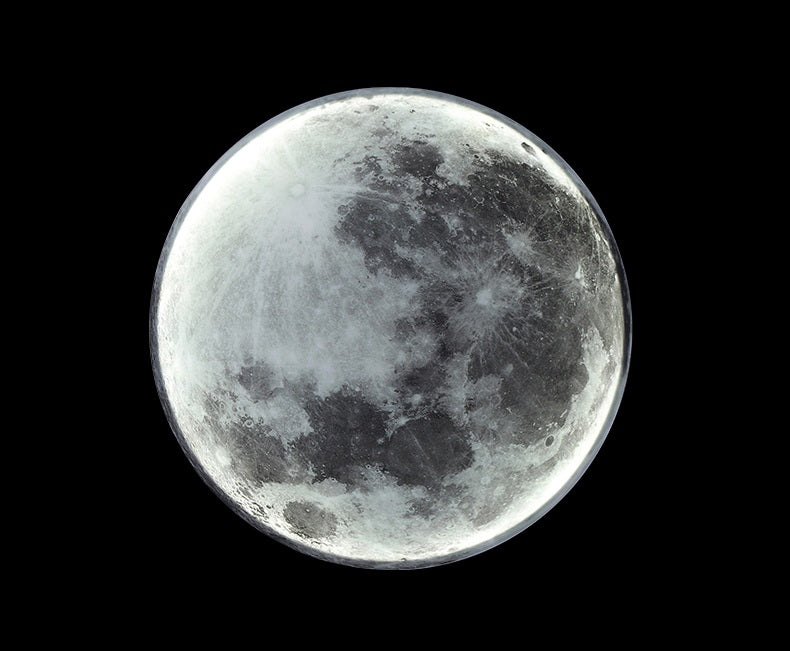 Luminária sofisticada de parede lua Rede Canan