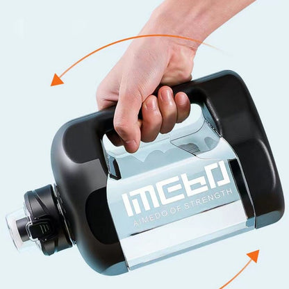 Garrafa de água à prova de vazamento 1800ml/2800ml Rede Canan