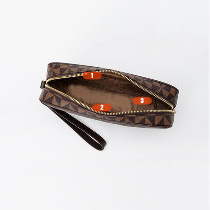 Estojo/nécessaire/bolsa feminina coleção luxo (modelo 1) Rede Canan