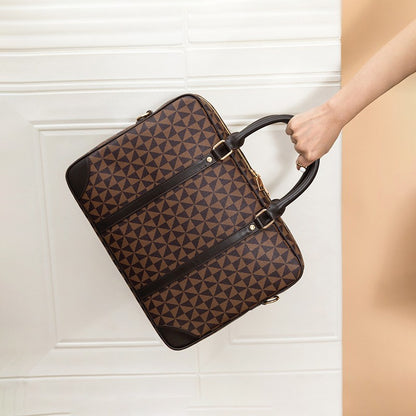 Bolsa/pasta feminina e masculina coleção requinte (modelo 1) Rede Canan