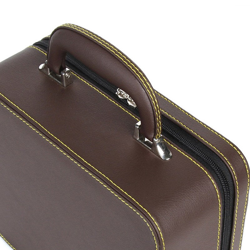 Nécessaire maletinha para joias – porta-joias com 2 compartimentos (modelo 1) Rede Canan