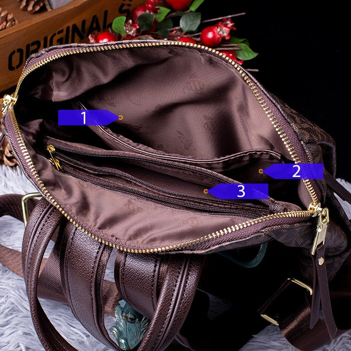 Mochila feminina coleção requinte (modelo 2) Rede Canan