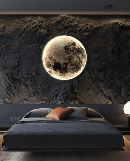 Luminária sofisticada de parede lua Rede Canan