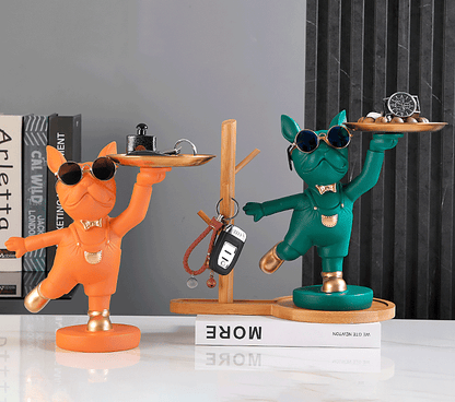 Porta-objetos cachorro buldogue 22 Rede Canan