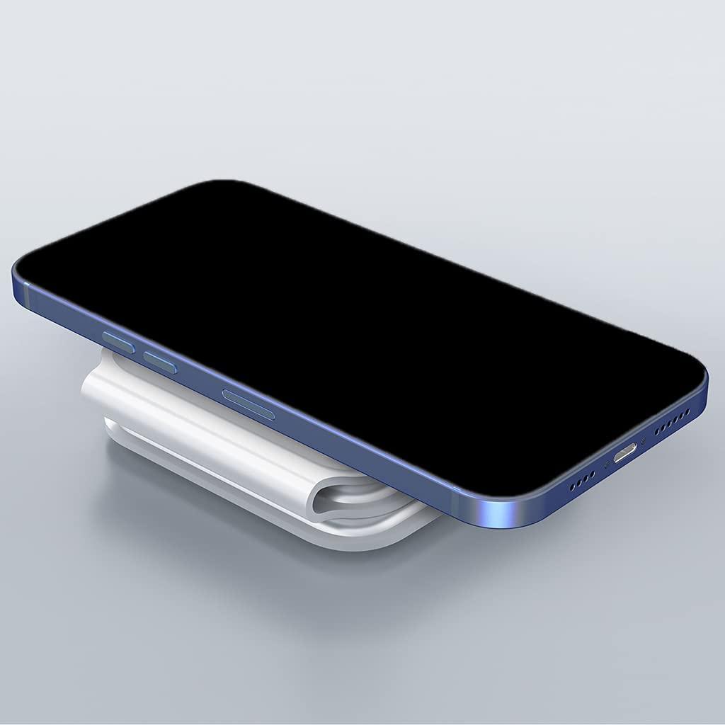 Carregador portátil sem fio dobrável 3 em 1 (compatível com iPhones MagSafes) - Rede Canan