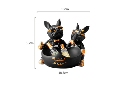 Porta-objetos cachorro buldogue 20 Rede Canan