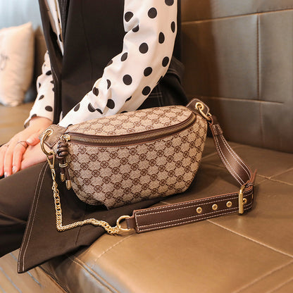 Bolsa feminina pochete transversal coleção luxo (modelo 2) Rede Canan