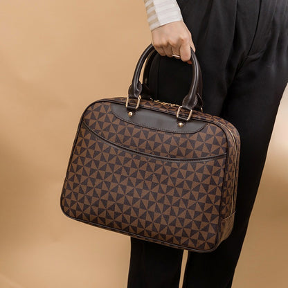 Bolsa/pasta feminina coleção requinte Rede Canan