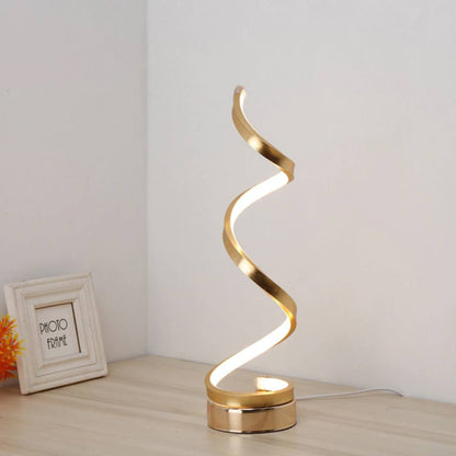 Luminária sofisticada espiral Rede Canan
