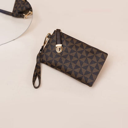Mochila feminina com carteira coleção luxo Rede Canan