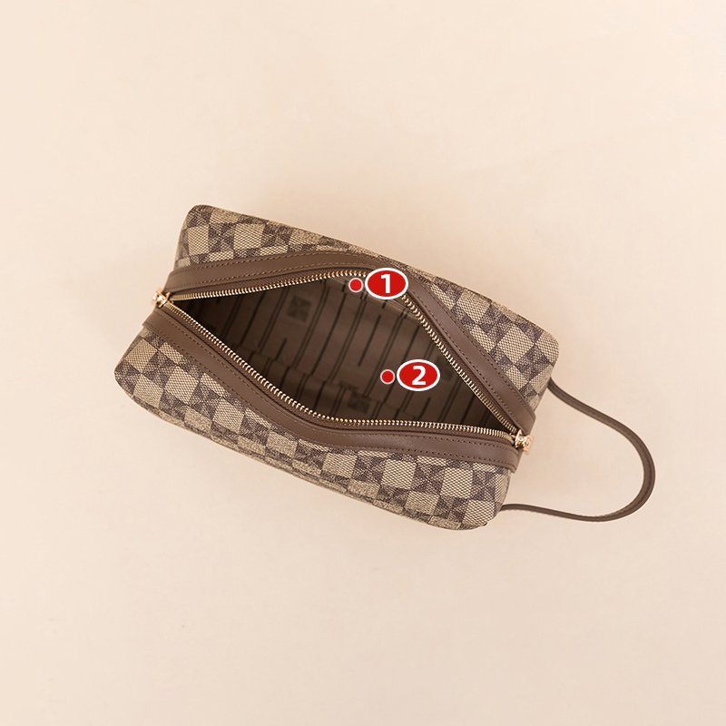 Estojo/nécessaire/bolsa feminina coleção luxo (modelo 3) Rede Canan
