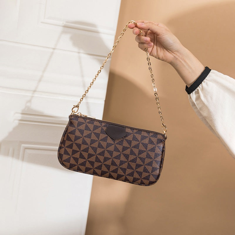 Bolsas femininas com porta-moedas coleção luxo Rede Canan