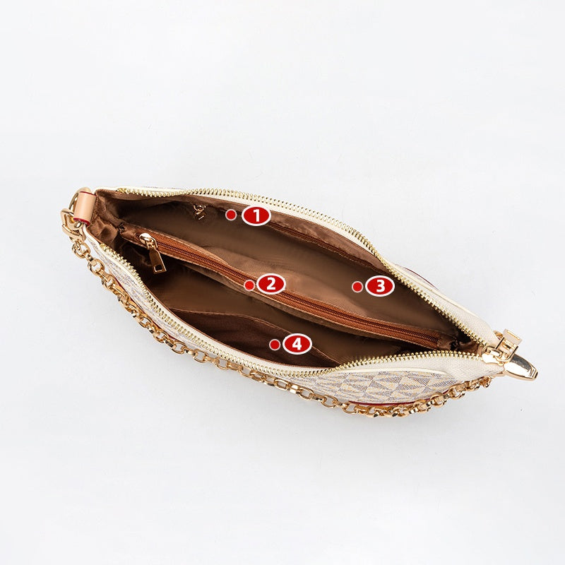 Bolsa feminina coleção luxo (modelo 3) Rede Canan