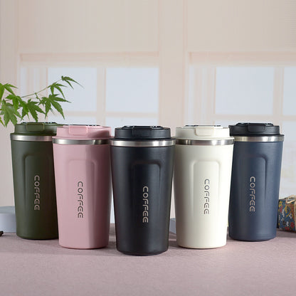 Copo térmico inox inteligente com medidor de temperatura Rede Canan