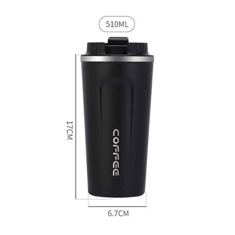 Copo térmico inox inteligente com medidor de temperatura Rede Canan
