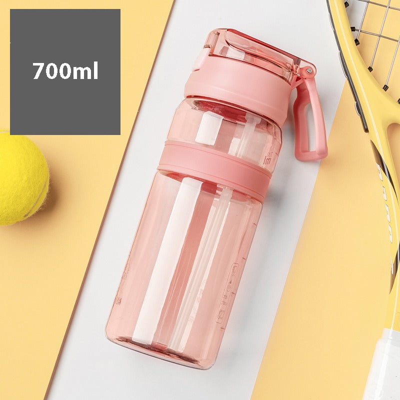 Garrafa de água à prova de vazamento 550ml/700ml/850ml Rede Canan