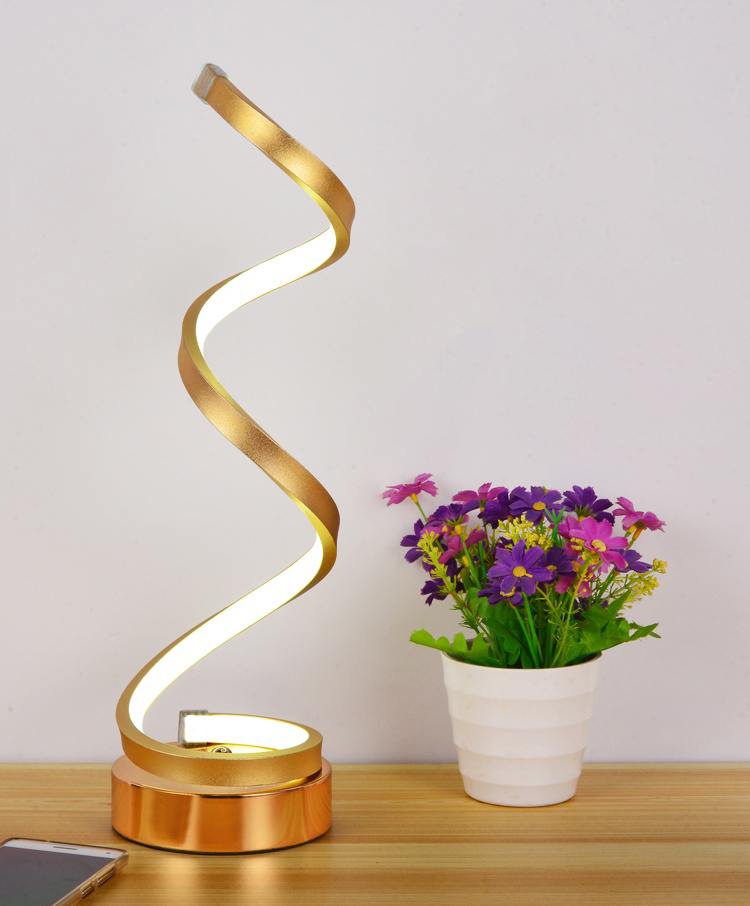 Luminária sofisticada espiral Rede Canan