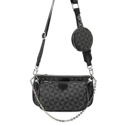 Bolsas femininas com porta-moedas coleção luxo Rede Canan