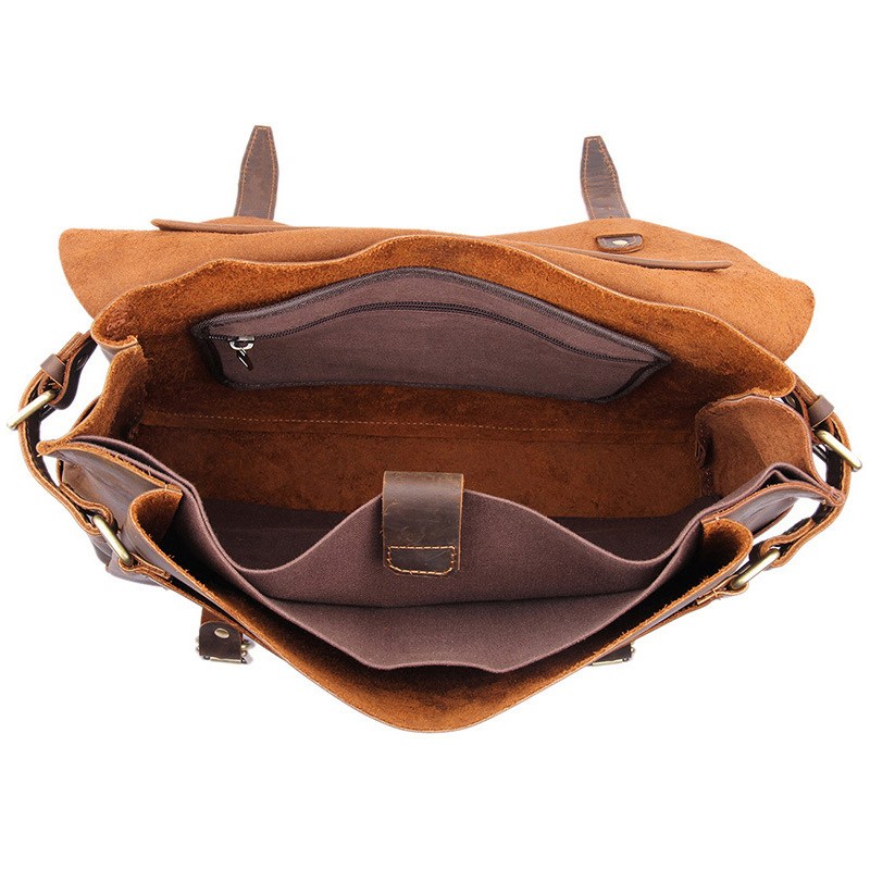 Bolsa/pasta de couro masculina (modelo 2) Rede Canan