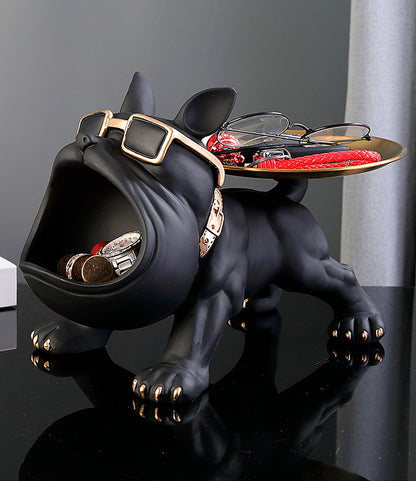 Porta-objetos cachorro buldogue 7 Rede Canan