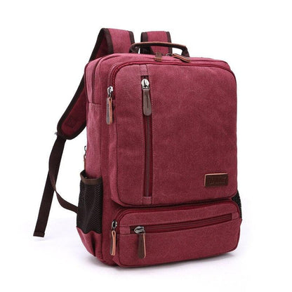 Mochila de lona 35l com compartimento para notebook - Rede Canan