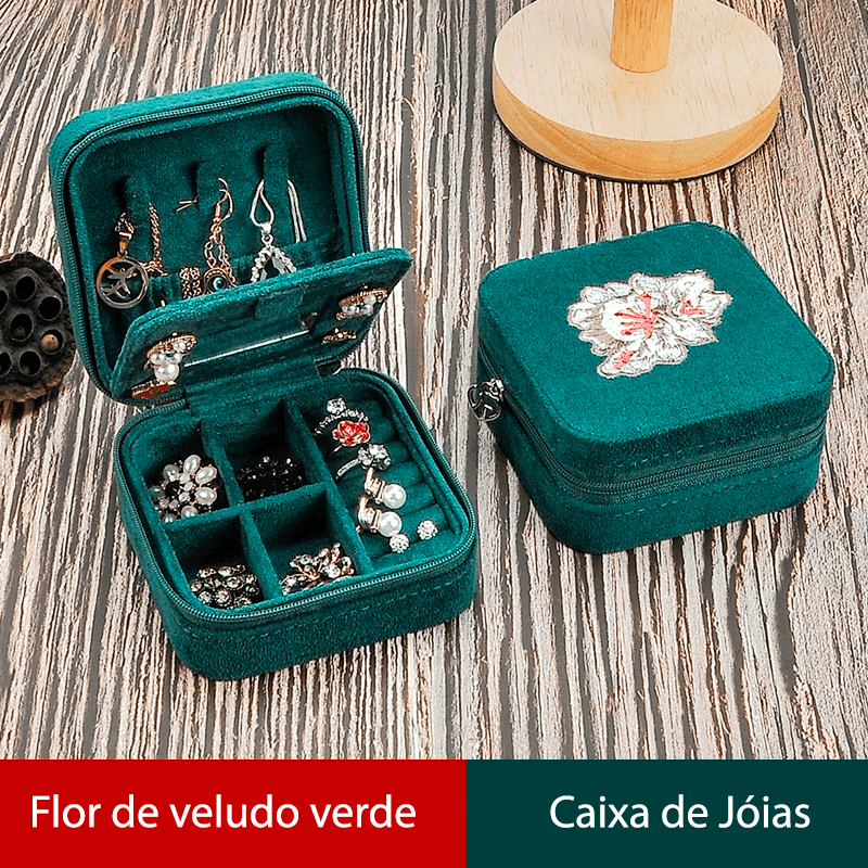 Estojo para joias/porta-joias - Rede Canan