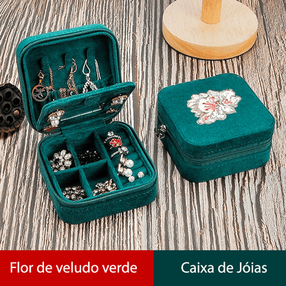 Estojo para joias/porta-joias - Rede Canan