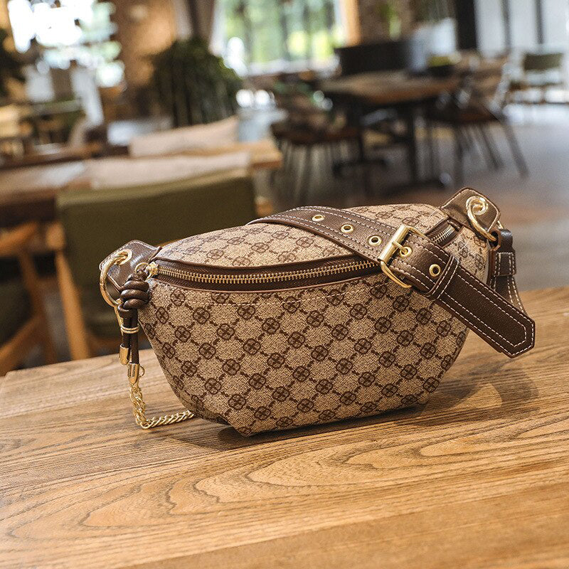 Bolsa feminina pochete transversal coleção luxo (modelo 2) Rede Canan
