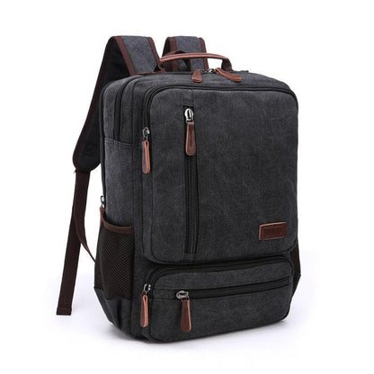 Mochila de lona 35l com compartimento para notebook - Rede Canan