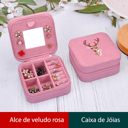 Estojo para joias/porta-joias - Rede Canan