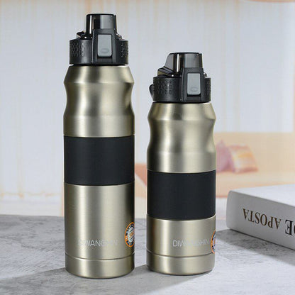 Garrafa térmica inox à prova de vazamento 500ml/680ml Rede Canan