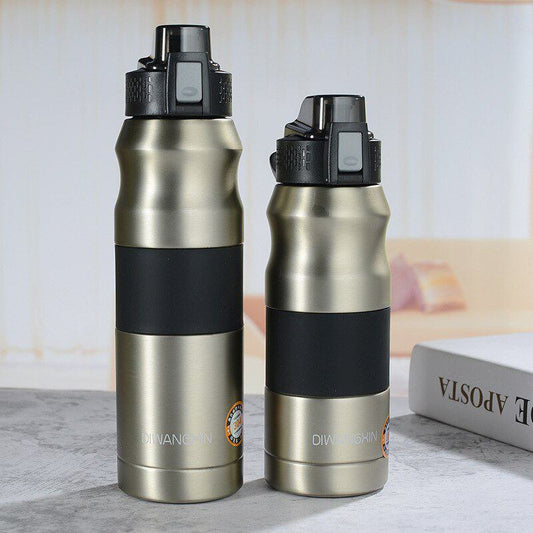 Garrafa térmica inox à prova de vazamento 500ml/680ml Rede Canan