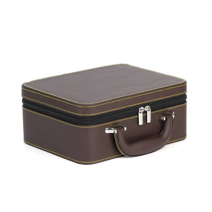 Nécessaire maletinha para joias – porta-joias com 2 compartimentos (modelo 1) Rede Canan