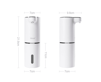 Dispenser de espuma de sabão automático com sensor infravermelho e carregamento USB - Rede Canan
