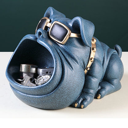 Porta-objetos cachorro buldogue 24 Rede Canan