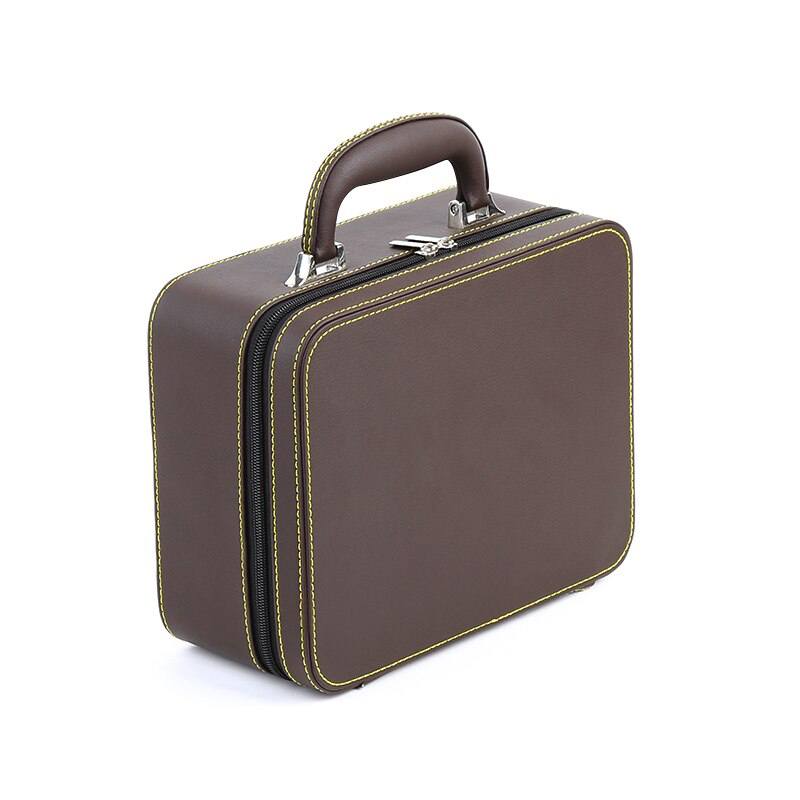 Nécessaire maletinha para joias – porta-joias com 2 compartimentos (modelo 1) Rede Canan