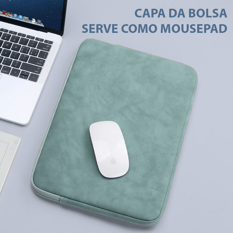 Pasta para notebook à prova d'água 13/14/15,4/15,6 polegadas e bolsa para carregador - Rede Canan