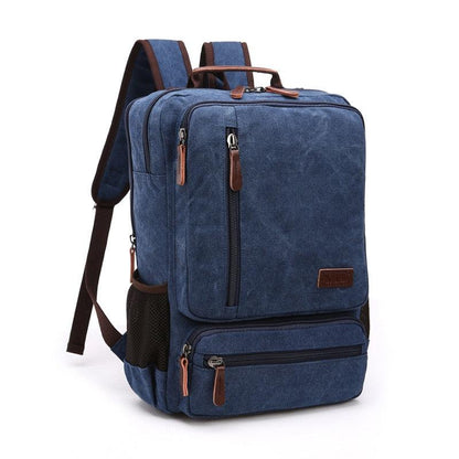 Mochila de lona 35l com compartimento para notebook - Rede Canan