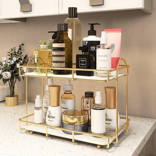 Bandeja organizadora para maquiagem/cosméticos/perfumes 1 ou 2 camadas - Rede Canan