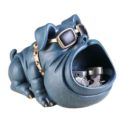 Porta-objetos cachorro buldogue 24 Rede Canan