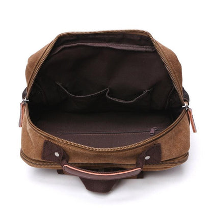 Mochila de lona 35l com compartimento para notebook - Rede Canan