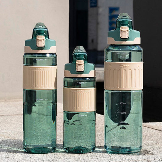 Garrafa de água à prova de vazamento 550ml/750ml/1080ml Rede Canan