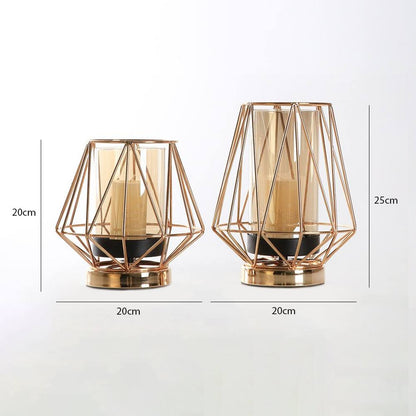 Vaso de vidro sofisticado para planta (modelo 15) Rede Canan